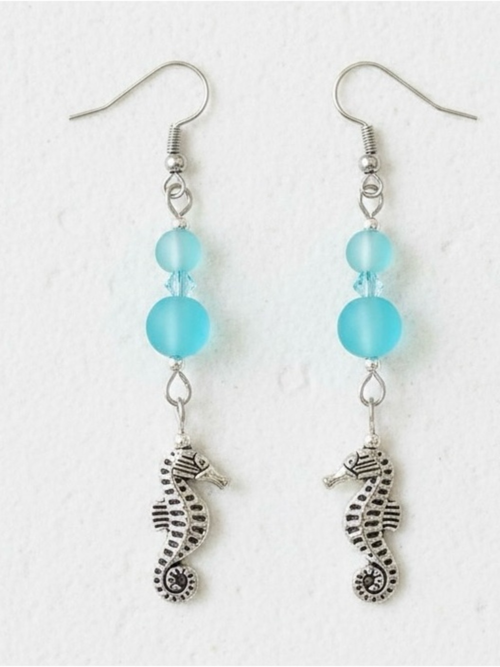 Nautical Seahorse Earrings